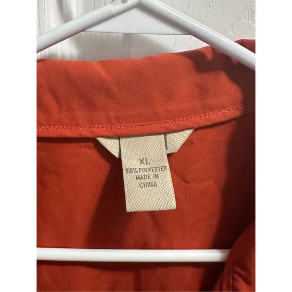 Men’s Burnt Orange Duluth Trading Co. Pullover Windbreaker Jacket Sz.XL - Picture 5 of 5